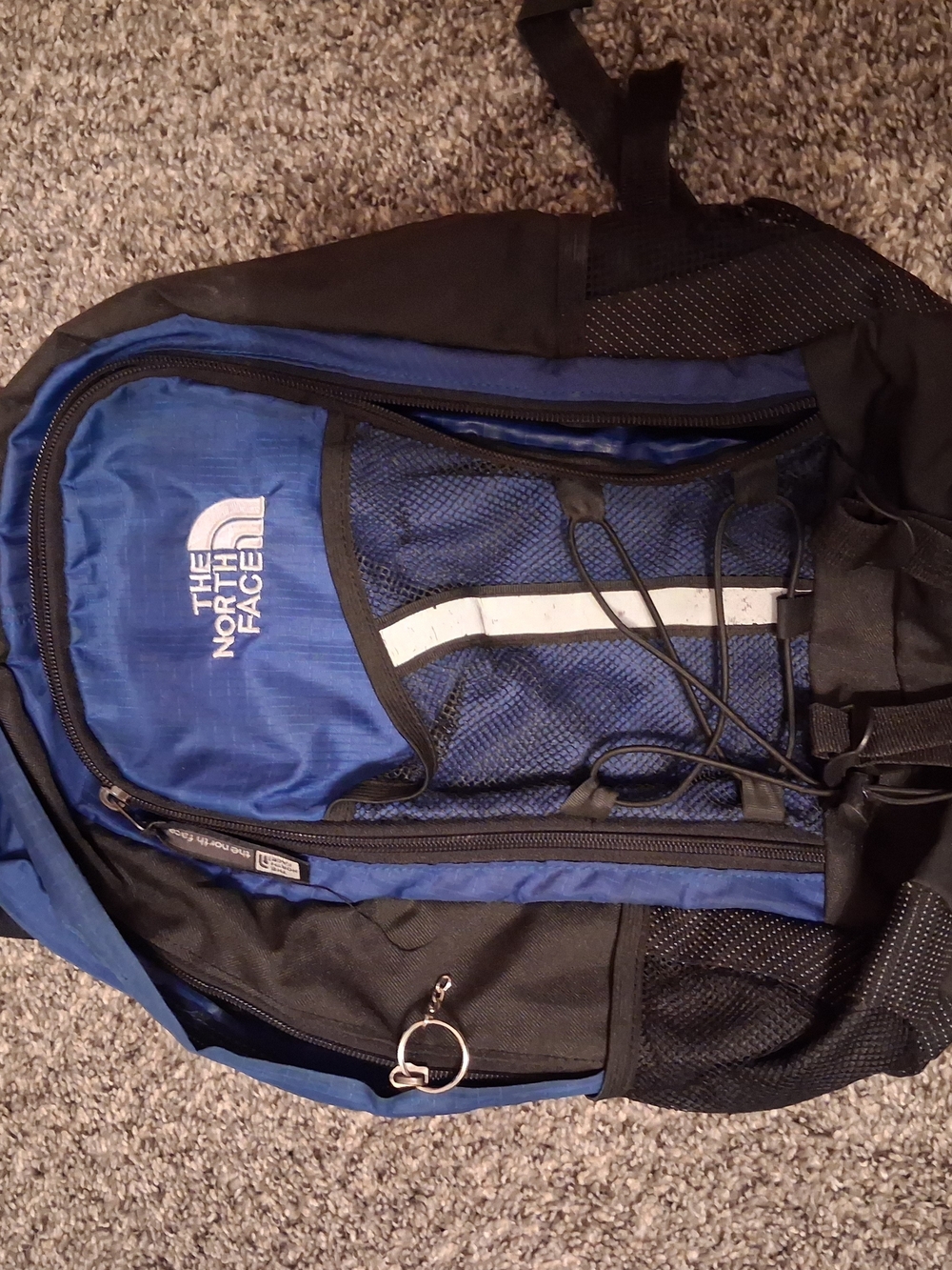 The North Face Blue and Black Men’s Backpack